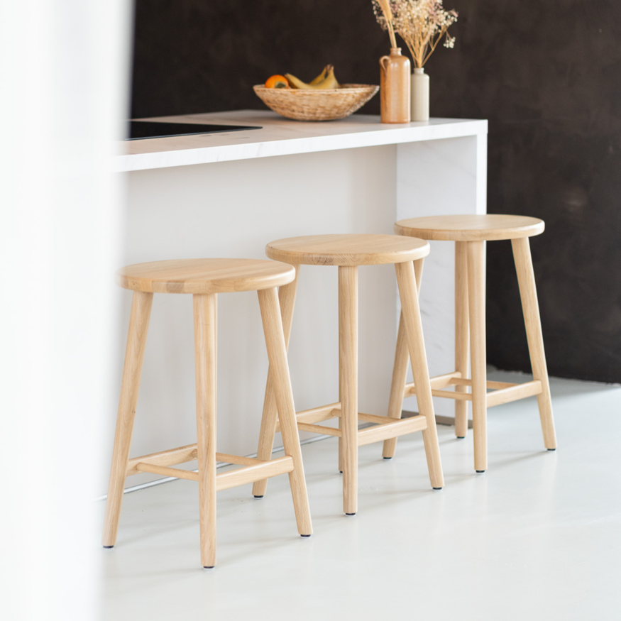 Sav & Økse Fjerre Counter Barkruk  | Zithoogte 66 cm