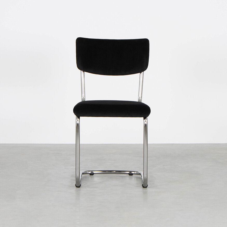 Tubax Tubular frame dining chair Elsene