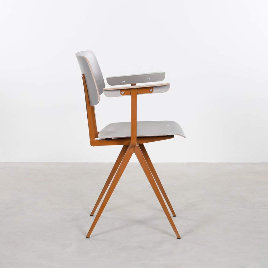 S16 Design Dining Chair With Armrests Galvanitas Compass Collection S16 Design Dining Chair With Armrests