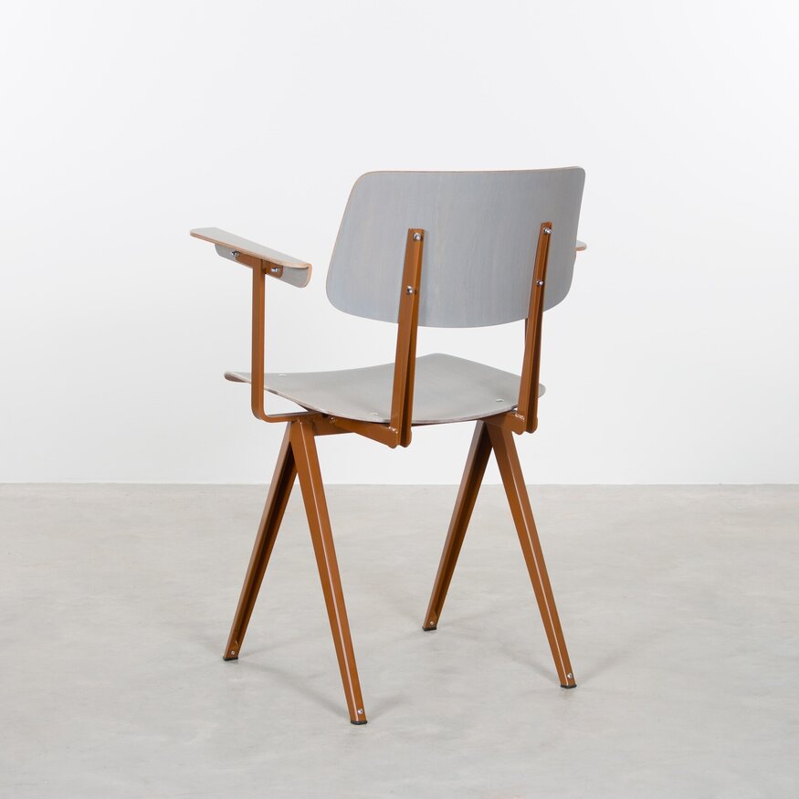 S16 Design Dining Chair With Armrests Galvanitas Compass Collection S16 Design Dining Chair With Armrests