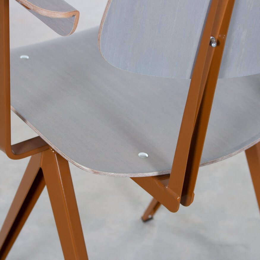 S16 Design Dining Chair With Armrests Galvanitas Compass Collection S16 Design Dining Chair With Armrests