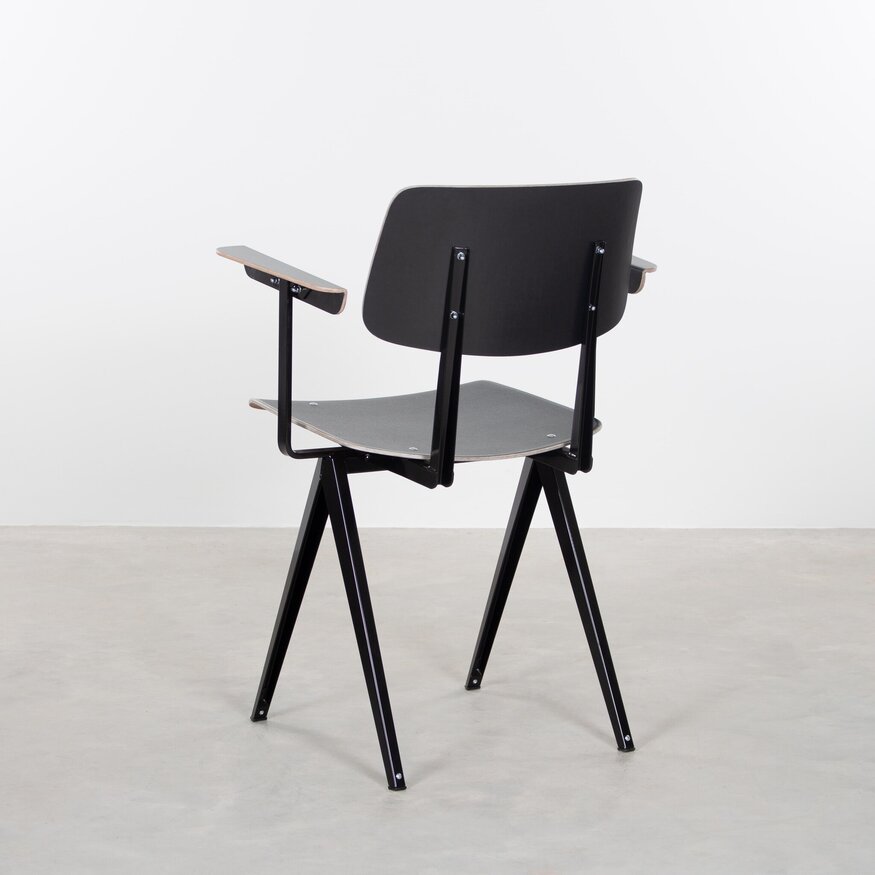 S16 Design Dining Chair With Armrests Galvanitas Compass Collection S16 Design Dining Chair With Armrests