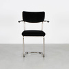 Tubax Tubular frame chair Elsene with armrests
