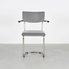 Tubax Tubular frame design chair Elsene with armrests