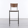 Dykmeyer Lizitte Industrial Tubular Bar Chair