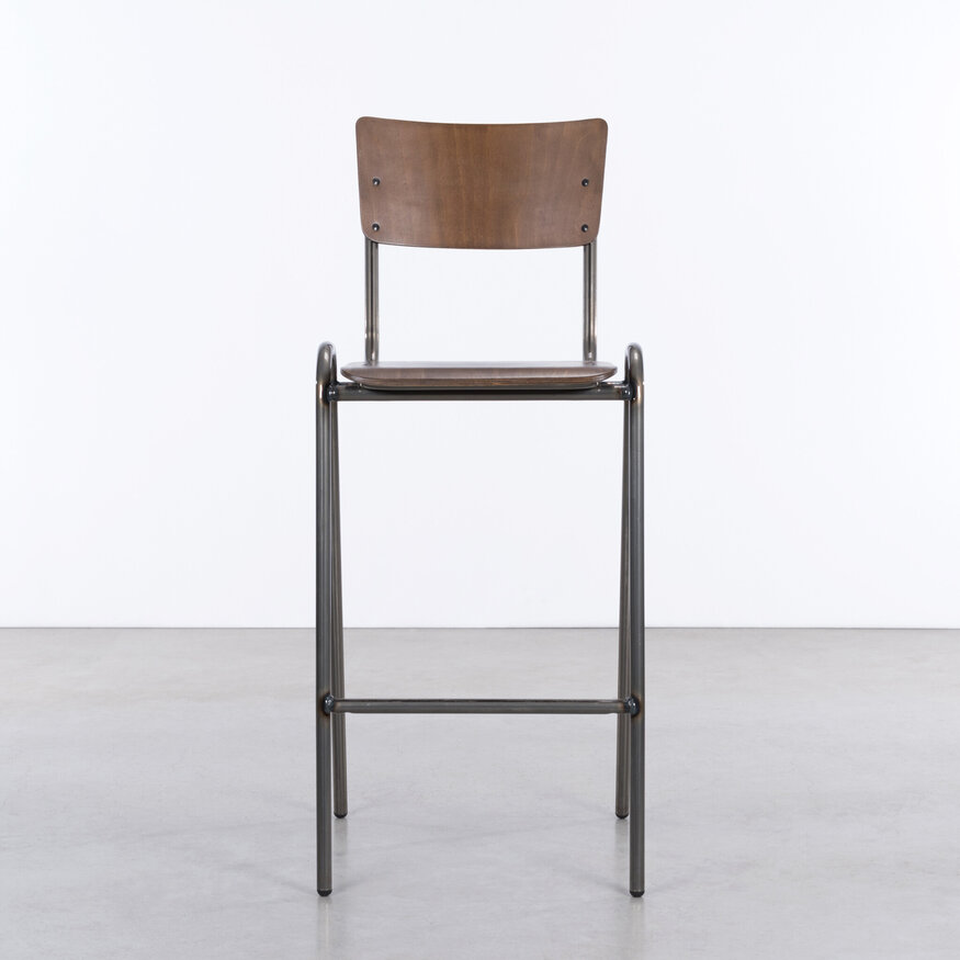 Dykmeyer Lizitte Industrial Tubular Bar Chair