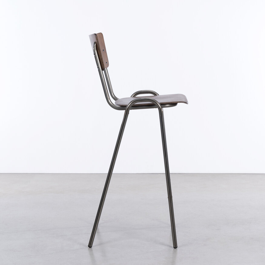 Dykmeyer Lizitte Industrial Tubular Bar Chair