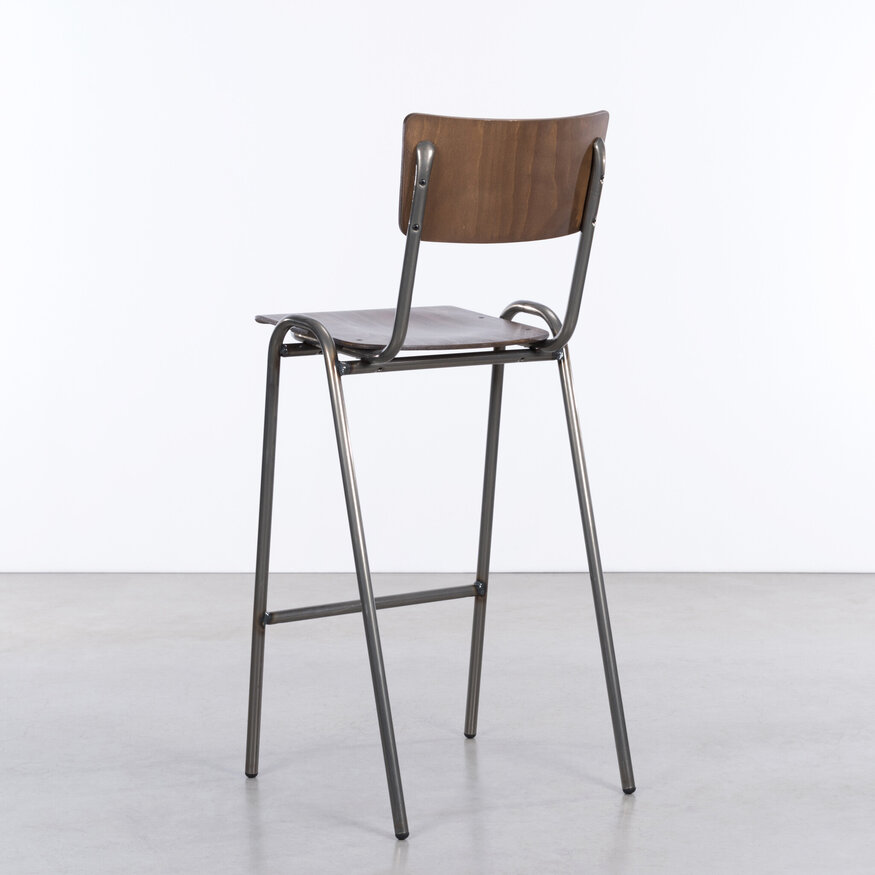 Dykmeyer Lizitte Industrial Tubular Bar Chair