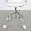 Fritz Hansen Arne Jacobsen 3217 desk butterfly chair white skai Fritz Hansen