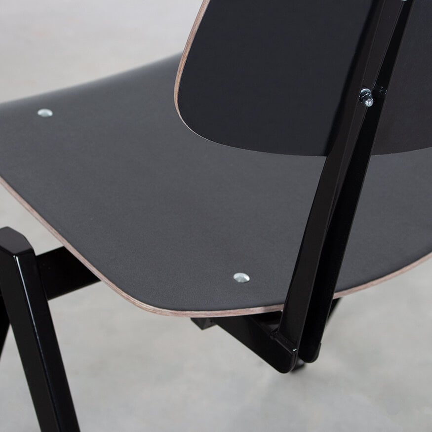 S21 Stapelbare design Stoel Galvanitas Compass Collection S21 Stapelbare design Stoel