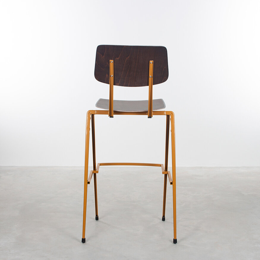 Galvanitas Compass Collection S17 Bar Chair Ocher Brown