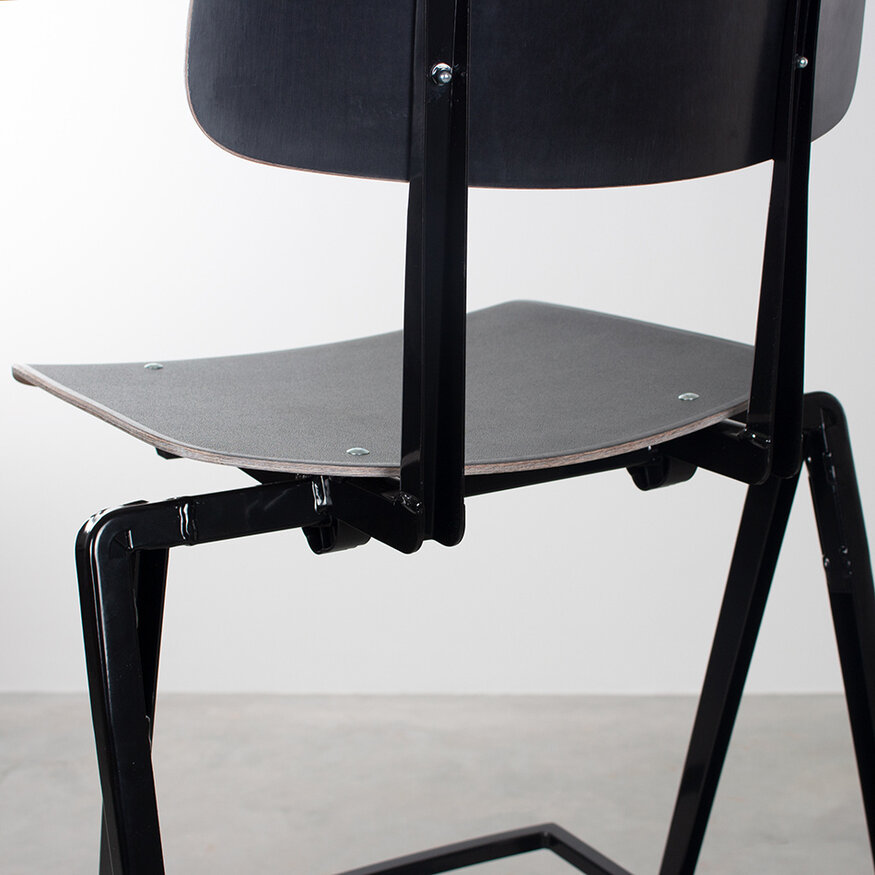 Galvanitas Compass Collection S17 Bar Chair Black