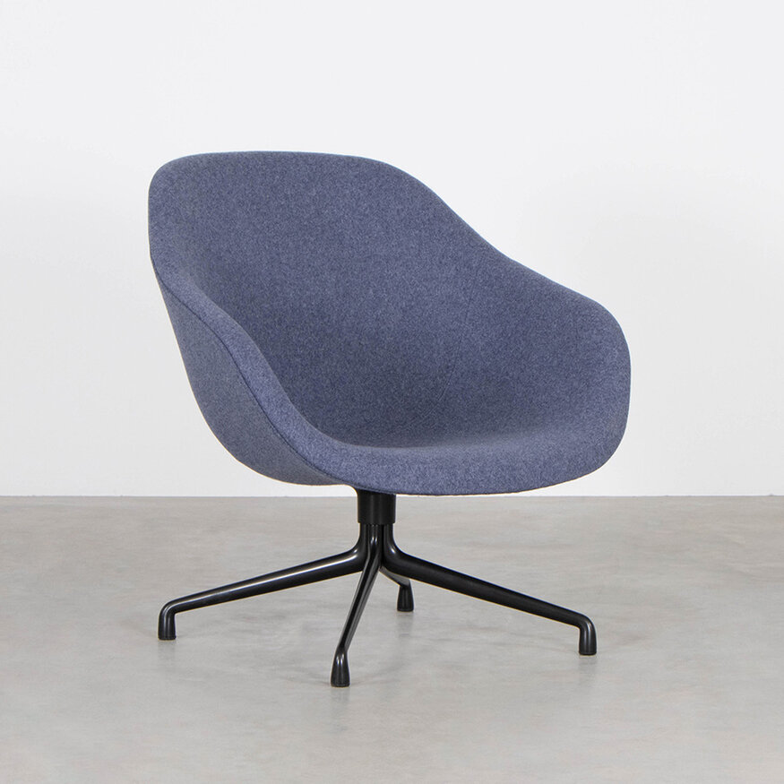 HAY Hay About a Lounge Chair Low Armchair Blue/Grey Hee Welling