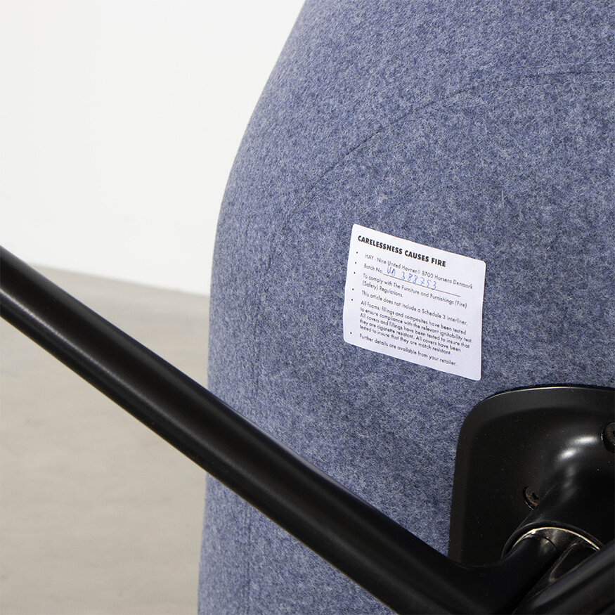HAY Hay About a Lounge Chair Low Armchair Blue/Grey Hee Welling