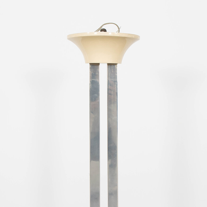 Special Hanging Lamp 30's White Aluminum Shade
