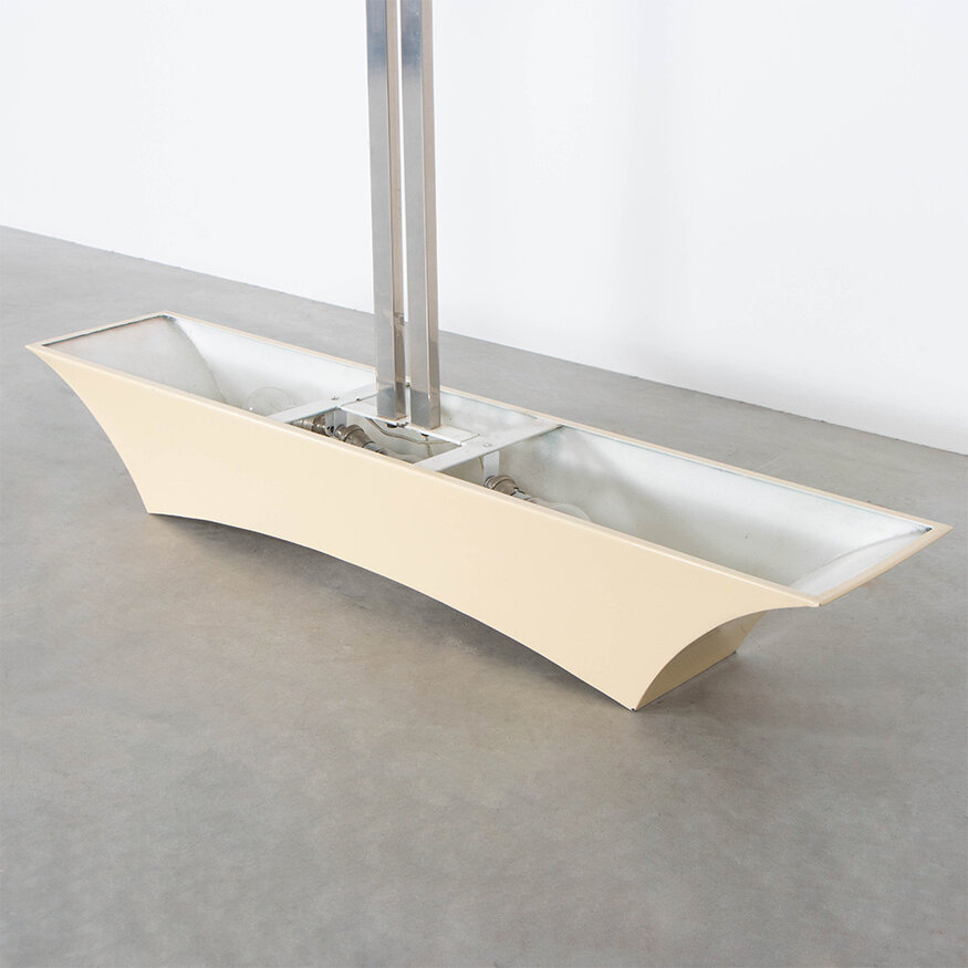 Special Hanging Lamp 30's White Aluminum Shade