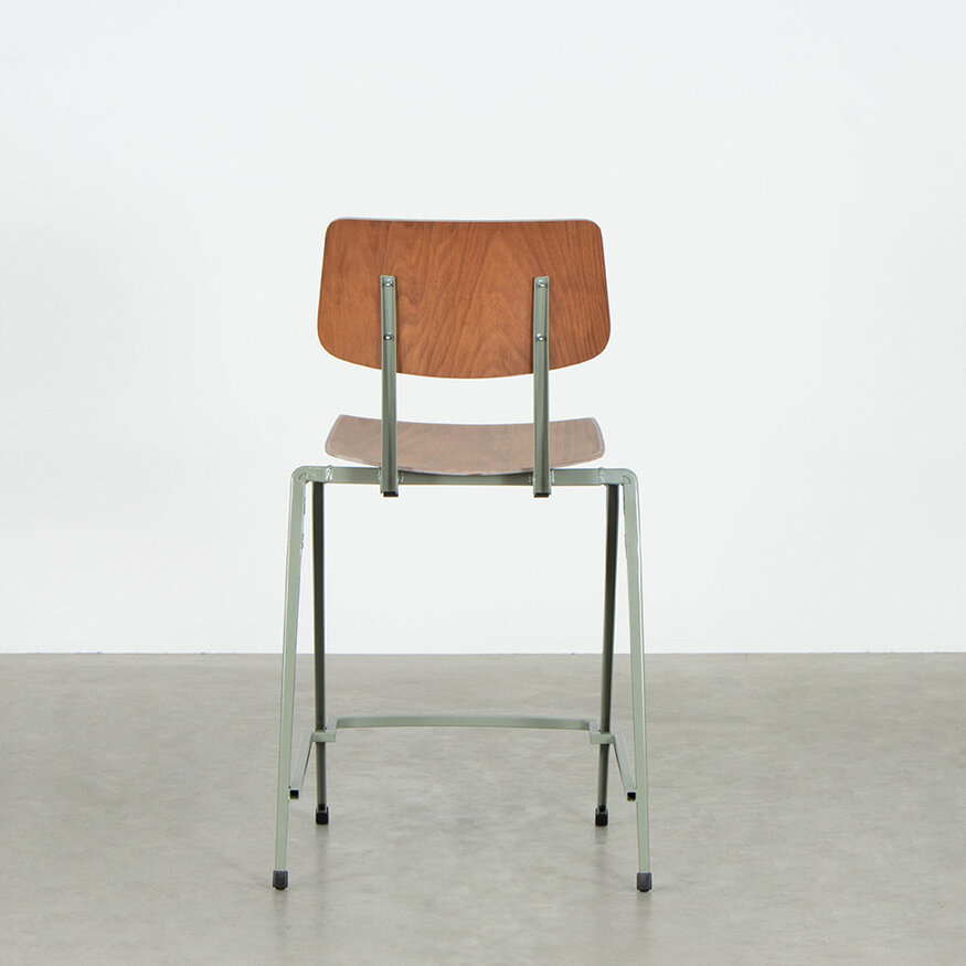 Galvanitas Compass Collection S17 Counter Bar Chair Cement Grey
