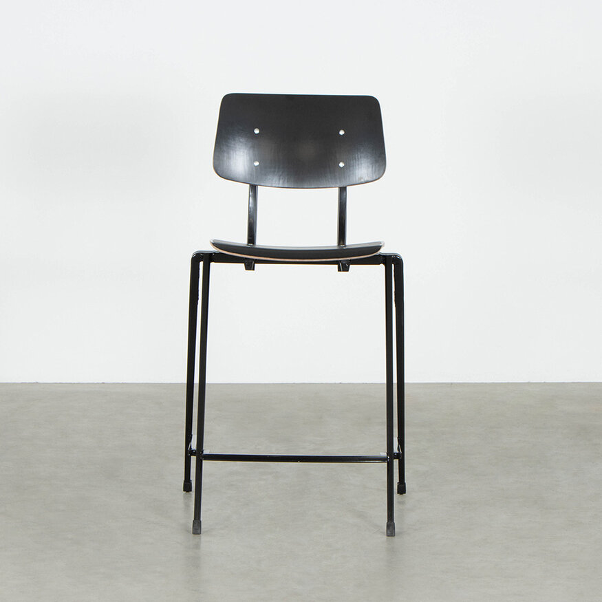 Galvanitas Compass Collection S17 Counter Bar Chair Black