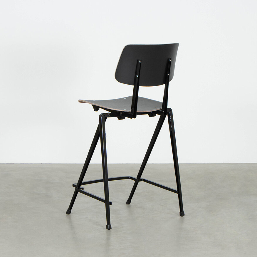 Galvanitas Compass Collection S17 Counter Bar Chair Black