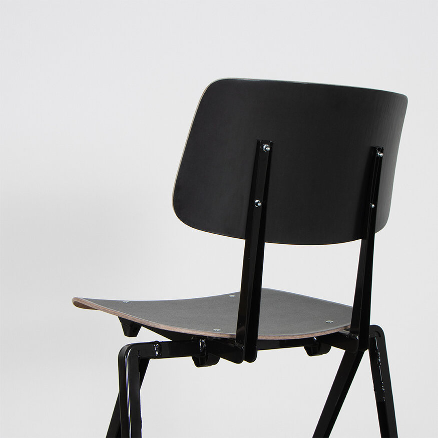 Galvanitas Compass Collection S17 Counter Bar Chair Black