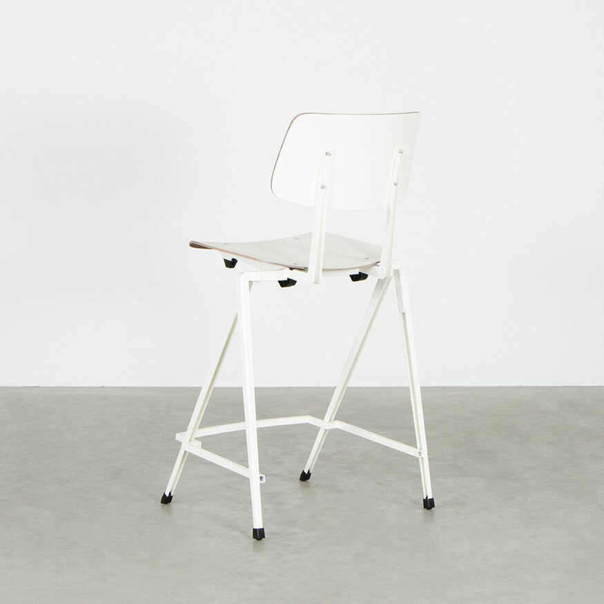 Galvanitas Compass Collection S17 Counter Bar Chair White