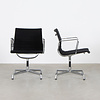 Vitra Eames EA108 Office Chair Black Hopsak Chrome Frame Vitra