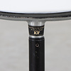 Eames EA107 stoel zwart netweave chroom frame ICF