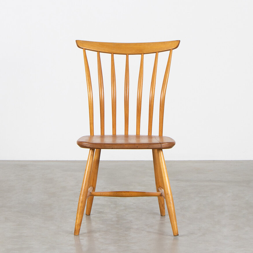 Set of 4 Bengt Akerblom & Gunnar Eklöf chairs wood