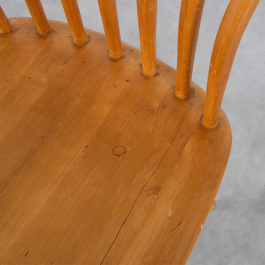 Set of 4 Bengt Akerblom & Gunnar Eklöf chairs wood