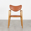 True North Asger Soelberg lounge chair oak and cognac leather True North