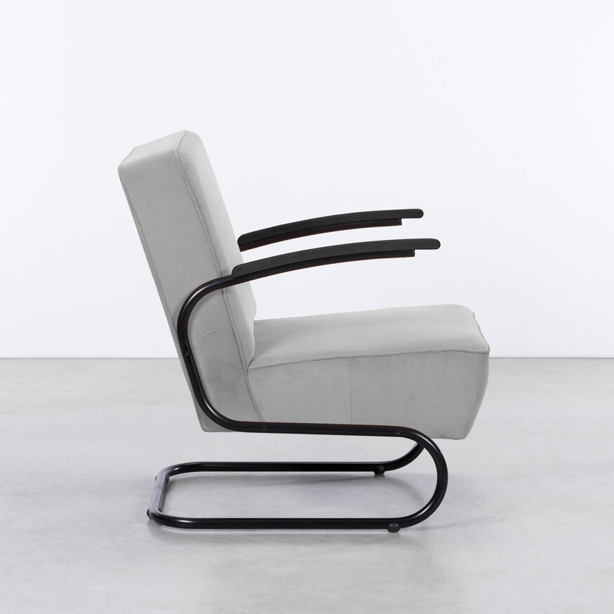 Dykmeyer De Zwaan Buisframe Fauteuil Zwart