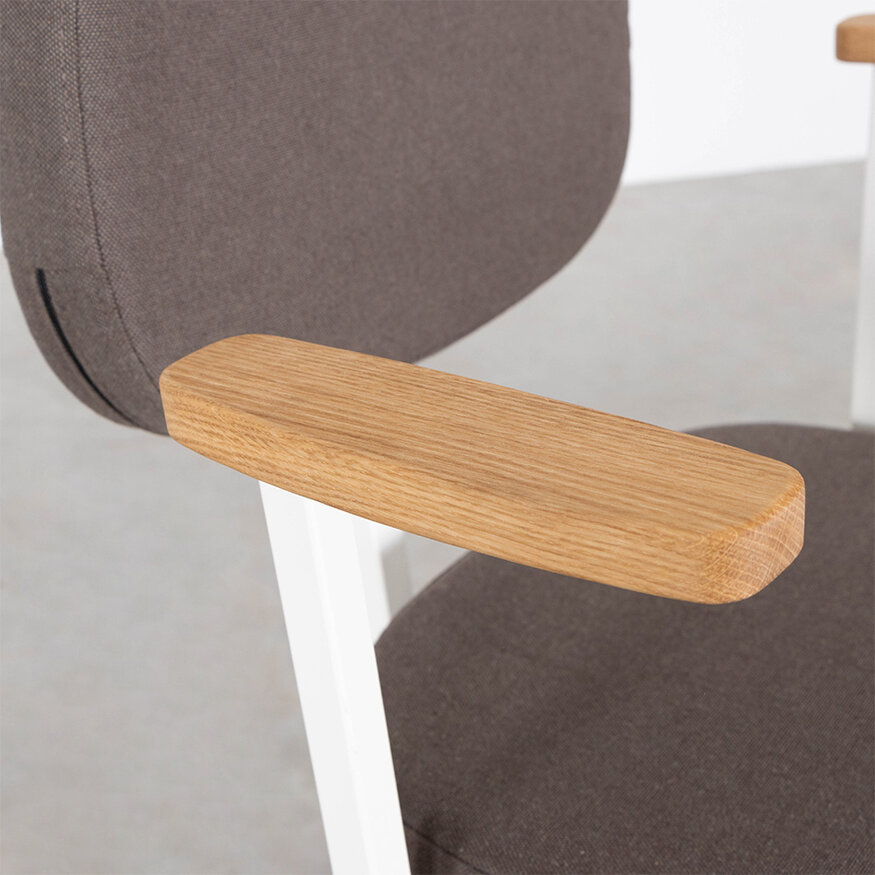 Dykmeyer MK design chair With Oak Armrests