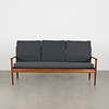 Grete Jalk PJ56 3-seater sofa Danish P. Jeppesen