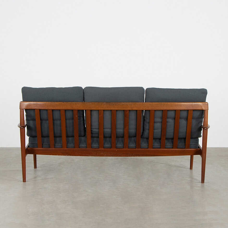 P. Jeppesen Grete Jalk PJ56 3-seater sofa Danish P. Jeppesen