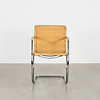 Thonet Set of 2 Marcel Breuer S533 RT rattan armchairs Thonet