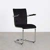De Wit De Wit 1019 meeting chair Anthracite Rib fabric