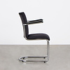De Wit De Wit 1019 meeting chair Anthracite Rib fabric