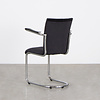 De Wit De Wit 1019 meeting chair Anthracite Rib fabric