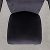 De Wit De Wit 1019 meeting chair Anthracite Rib fabric