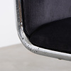 De Wit De Wit 1019 meeting chair Anthracite Rib fabric