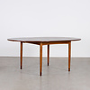 Set of 6 Borge Mogensen chairs model 155 and table Soborg Mobelfabrik