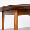 Set of 6 Borge Mogensen chairs model 155 and table Soborg Mobelfabrik