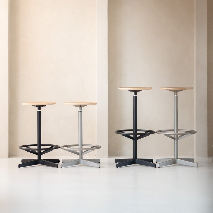 Dykmeyer Industrial Bar Stool Jops