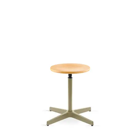 Jops Stool Yellow Grey | Oak