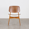 Set of 6 Børge Mogensen chairs model 155