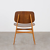 Set van 6 Børge Mogensen stoelen model 155