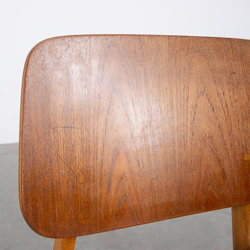 Set of 6 Børge Mogensen chairs model 155