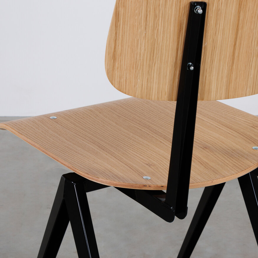 S16 Design Dining Chair Galvanitas Compass Collection S16 Design Dining Chair