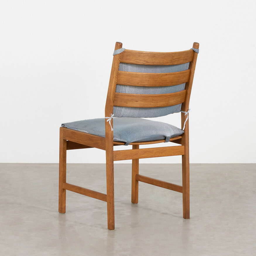 KP Møbler Set of 5 oak Kurt Ostervig chairs KP Mobler