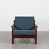 Borge Jensen and Sonner armchair blue 1960s